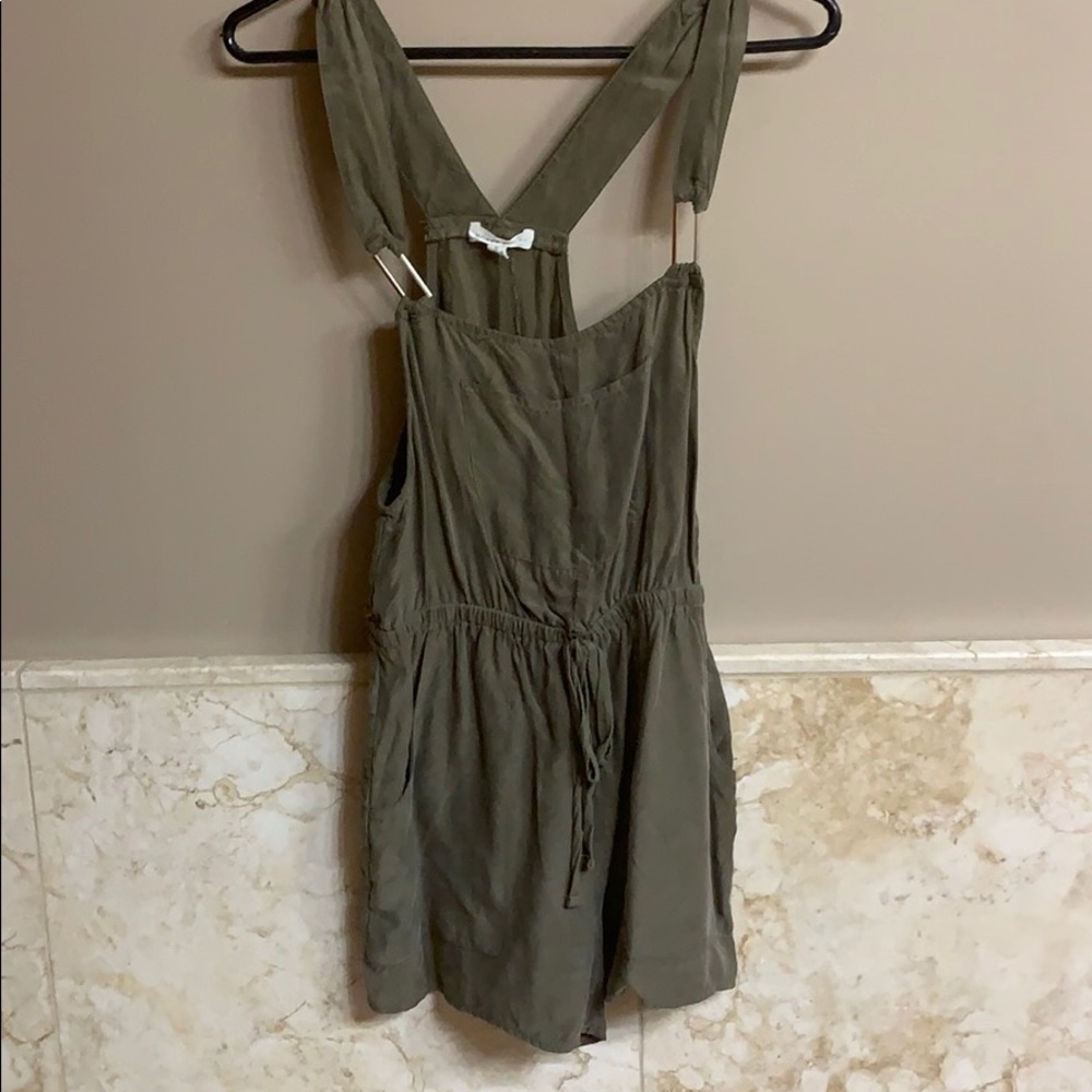 Army green overalls (not jean)